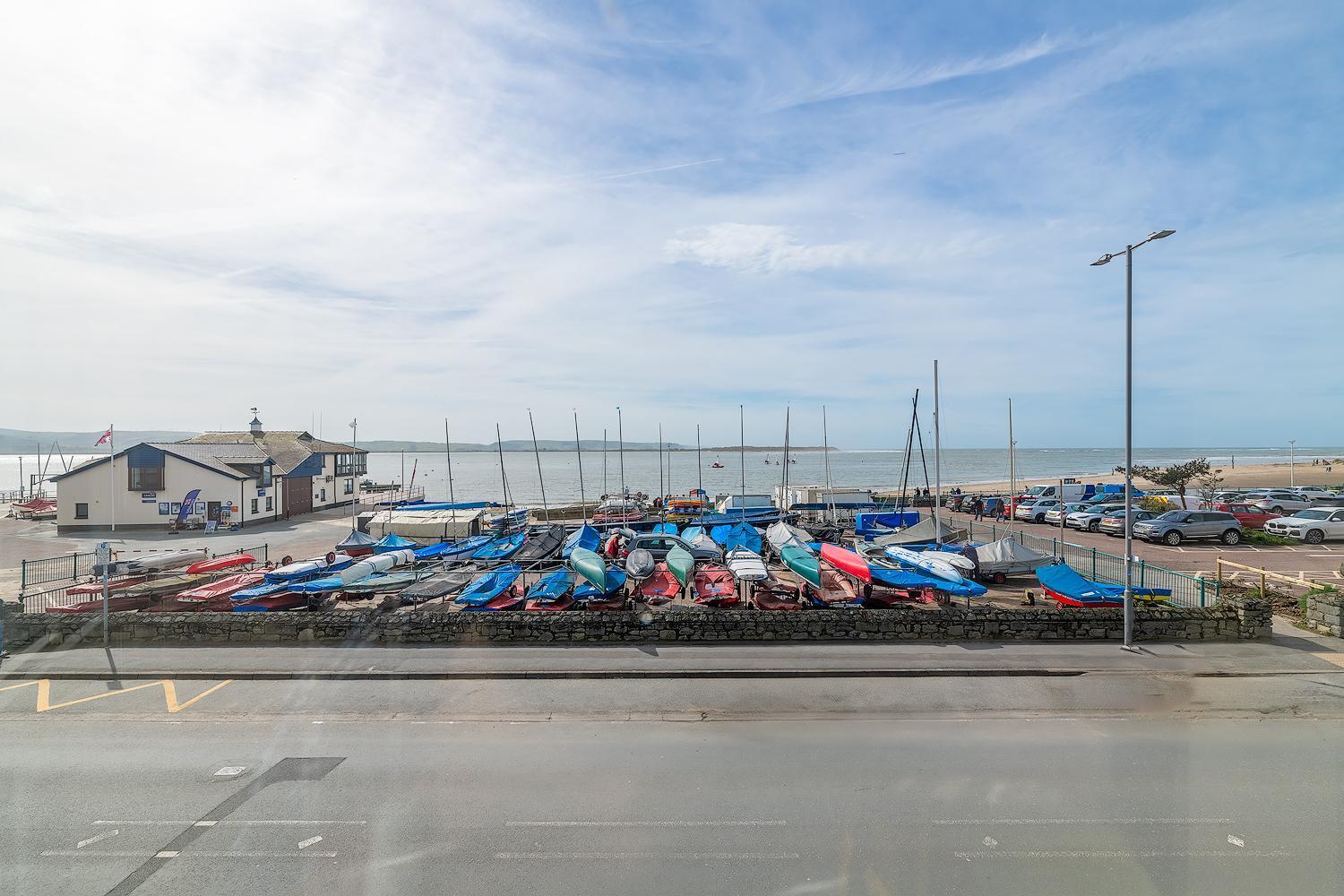 Popular Sea View Apartment Aberdyfi Esterno foto