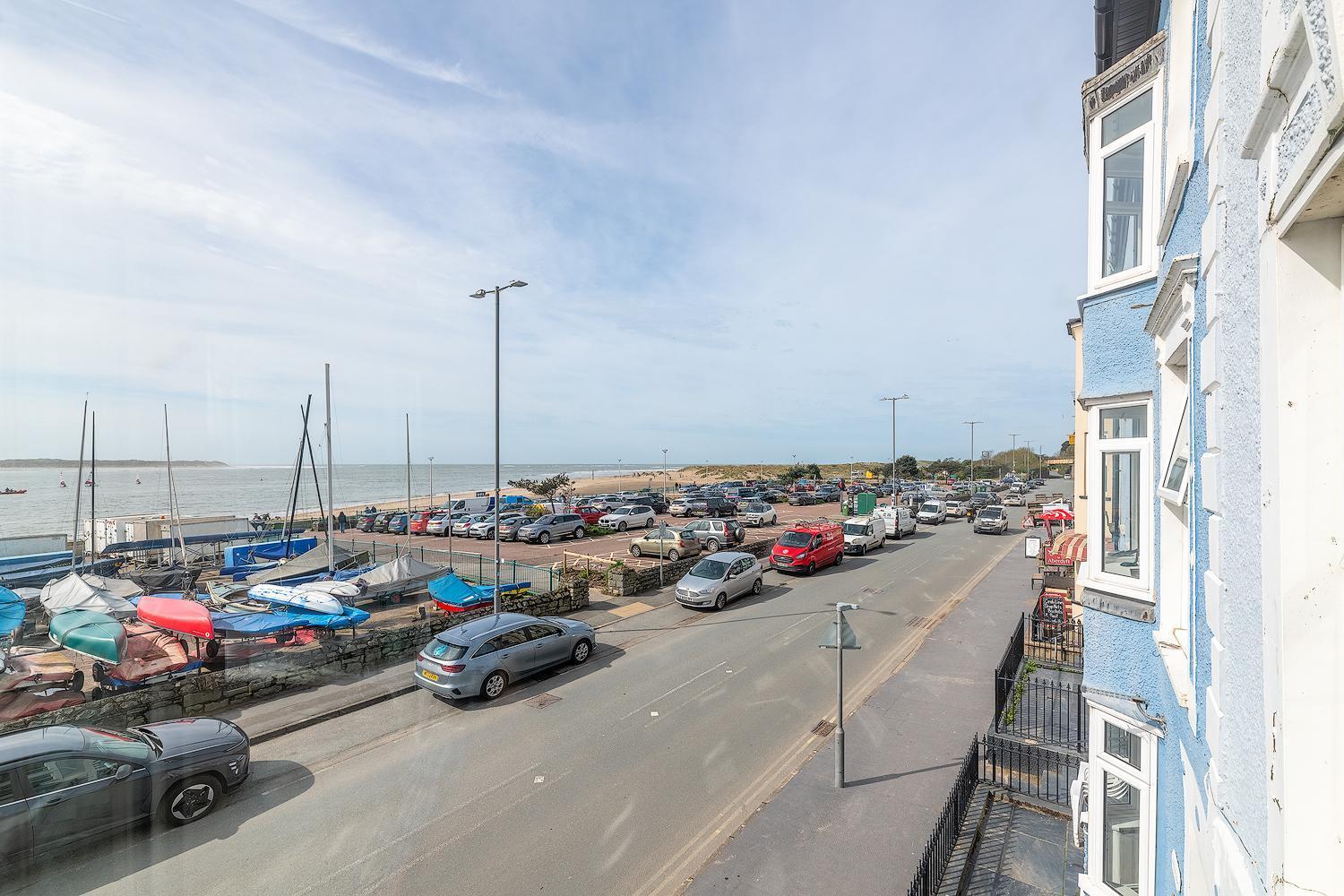 Popular Sea View Apartment Aberdyfi Esterno foto